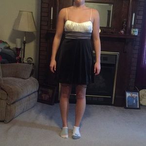 Black white and gray dress bought at Macy’s